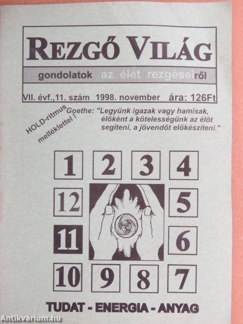 Rezgő Világ 1998. november