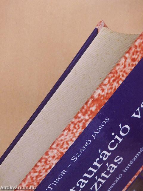 Restauráció vagy kiigazítás