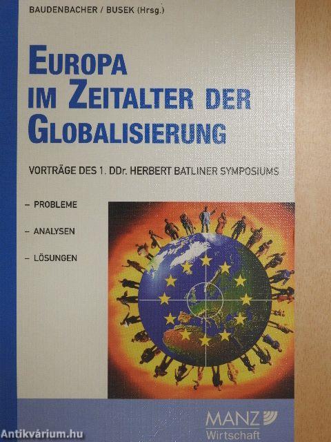 Europa im Zeitalter der Globalisierung