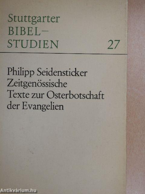 Zeitgenössische Texte zur Osterbotschaft der Evangelien