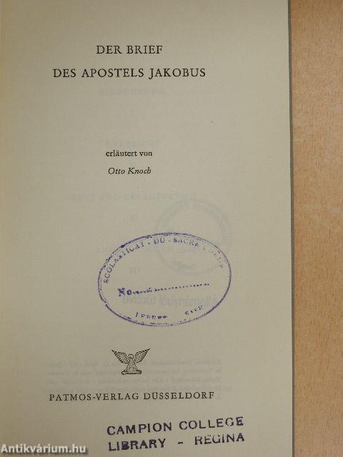 Der Brief des Apostels Jakobus