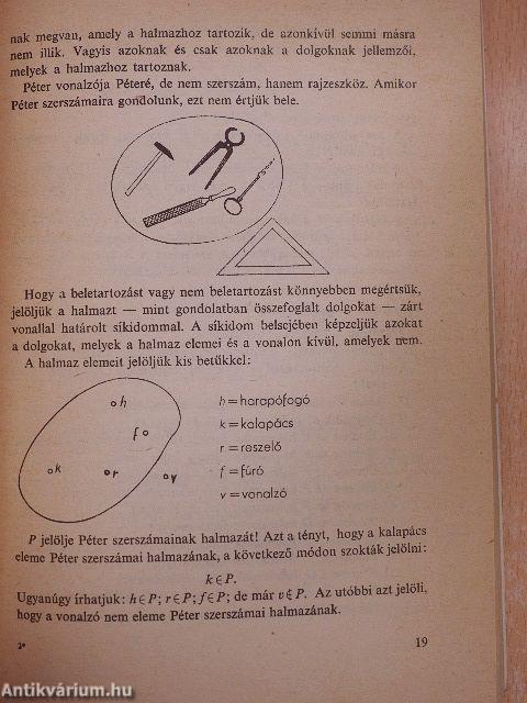 Halmazok, matematikai logika