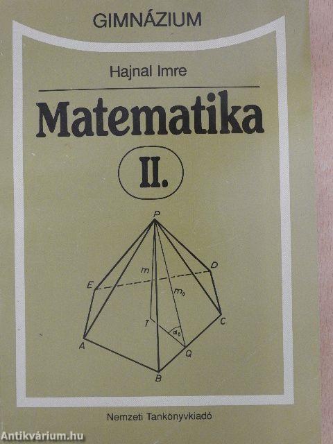 Matematika II.