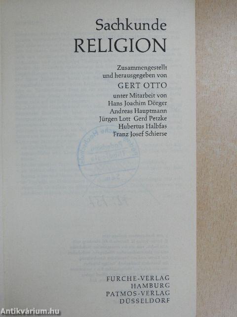 Sachkunde: religion