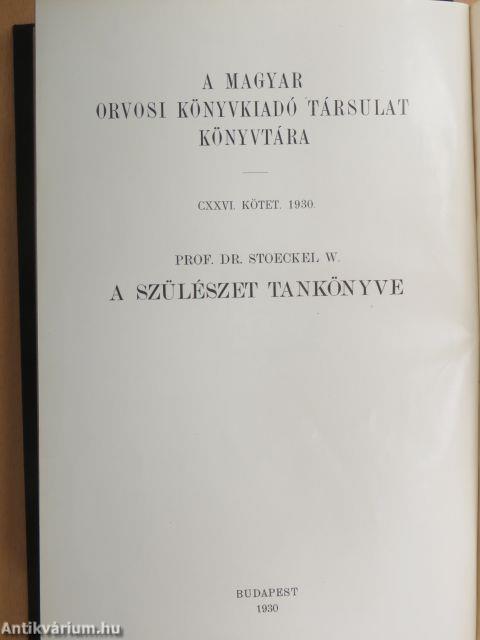 A szülészet tankönyve