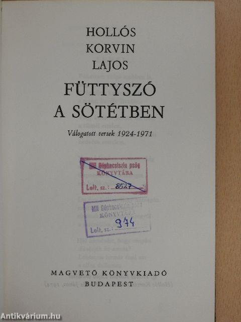 Füttyszó a sötétben