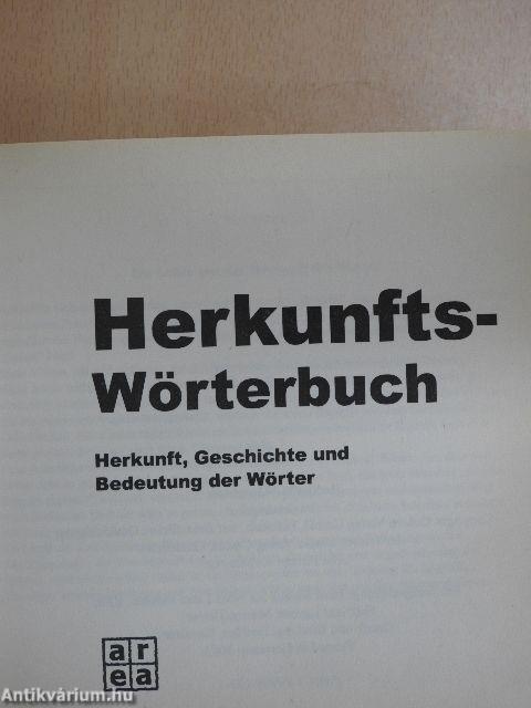 Herkunftswörterbuch