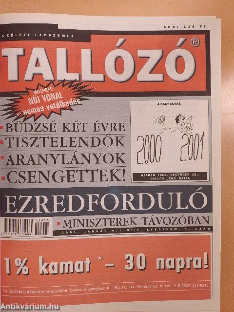 Tallózó 2001. (nem teljes évfolyam) I-II.