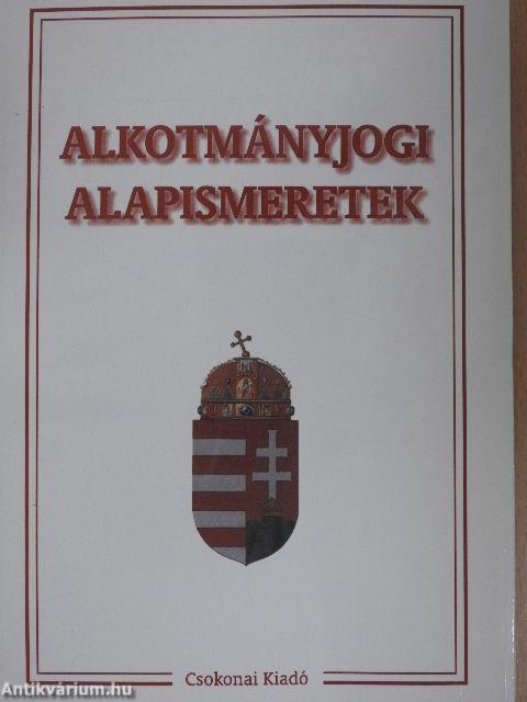 Alkotmányjogi alapismeretek