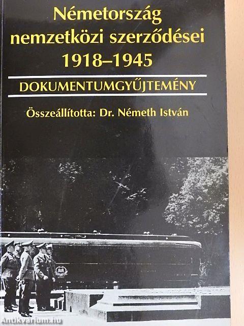 Németország nemzetközi szerződései 1918-1945