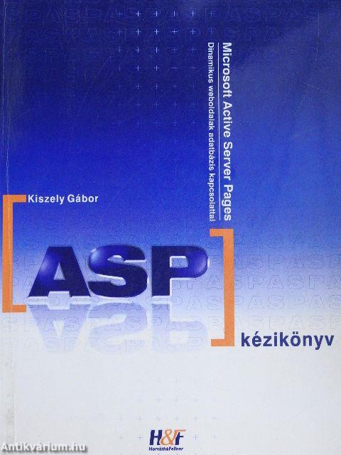 ASP kézikönyv