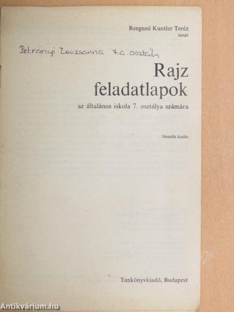 Rajz feladatlapok 7. 