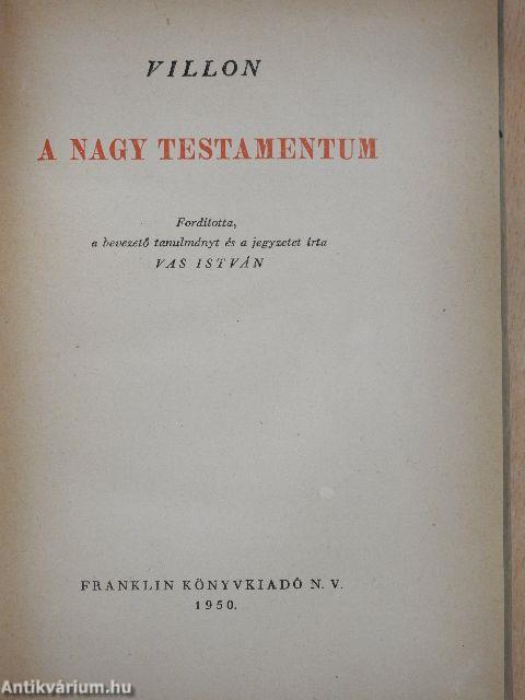 A Nagy Testamentum