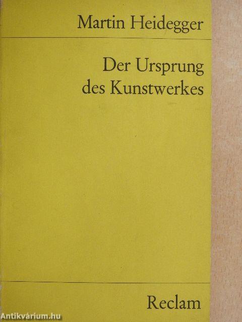 Der Ursprung des Kunstwerkes