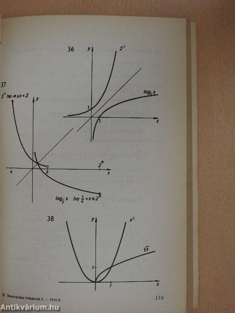 Matematikai feladatok I-II.