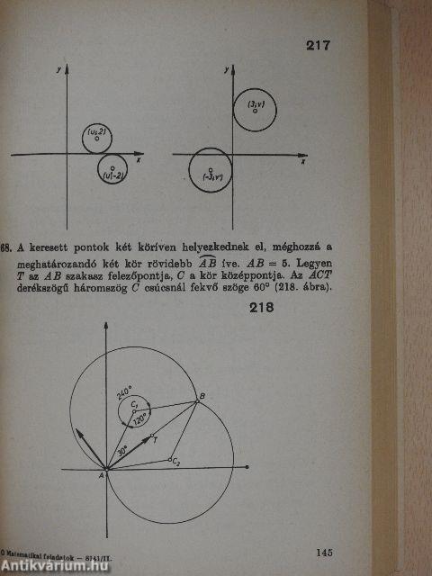 Matematikai feladatok I-II.