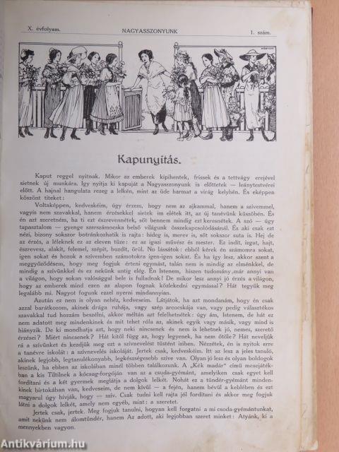 Nagyasszonyunk 1913. szeptember-1914. június