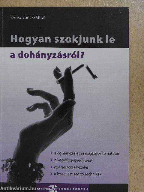 Hogyan szokjunk le a dohányzásról?