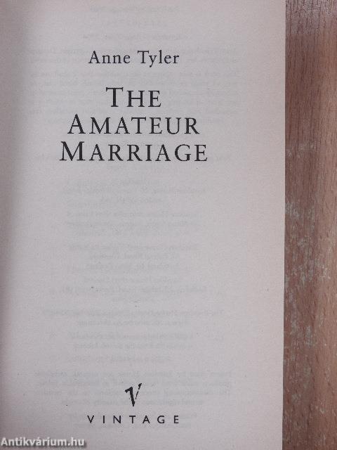 The Amateur Marriage