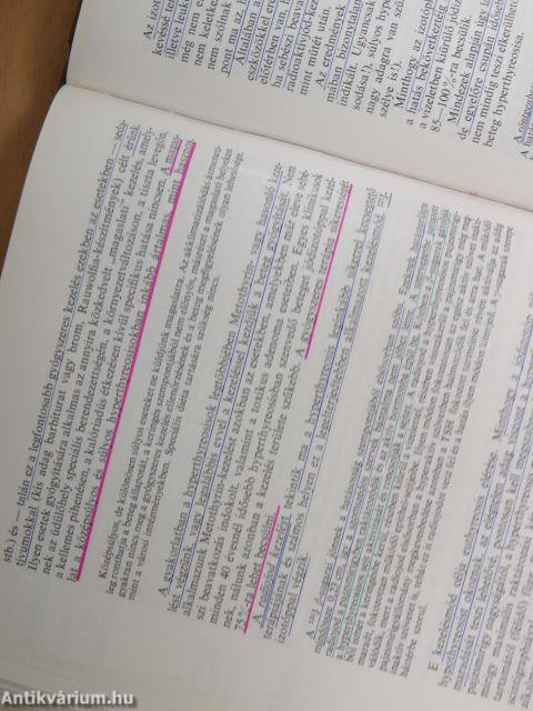 A belgyógyászat alapvonalai 1-2.