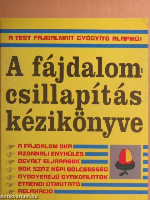 A fájdalomcsillapítás kézikönyve