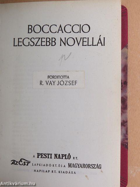 Boccaccio legszebb novellái