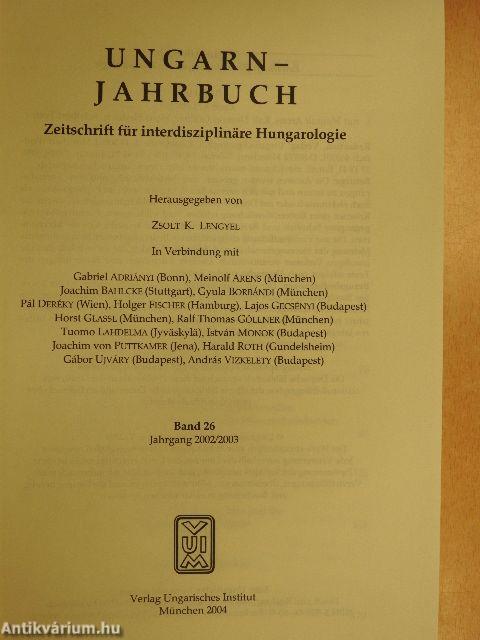 Ungarn-Jahrbuch 26.