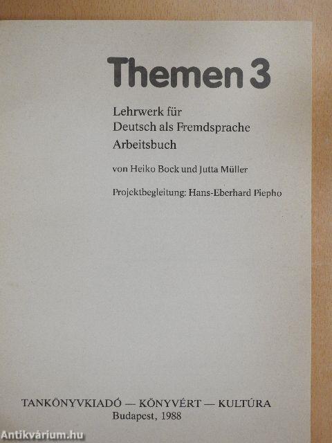 Themen 3 - Arbeitsbuch