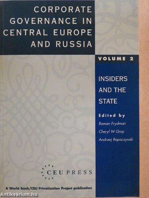 Corporate Governance in Central Europe and Russia 2.