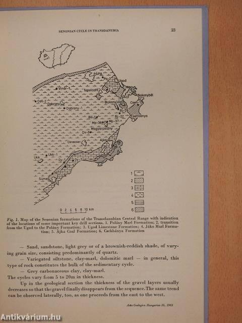 Senonian Cycle in the Transdanubian Central Range (dedikált példány)