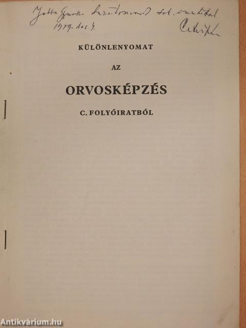 Sebészet Magyarországon a két világháború között (dedikált példány)