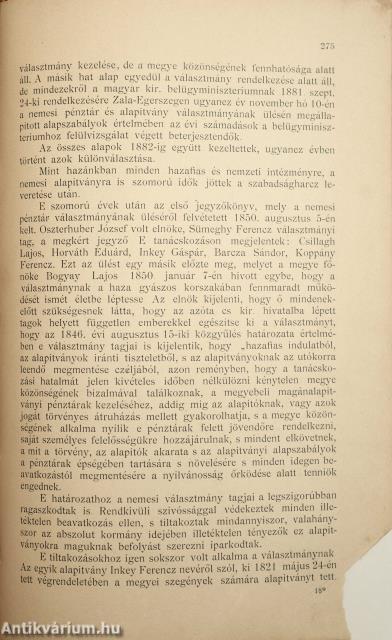 Zalavármegyei évkönyv a milleniumra