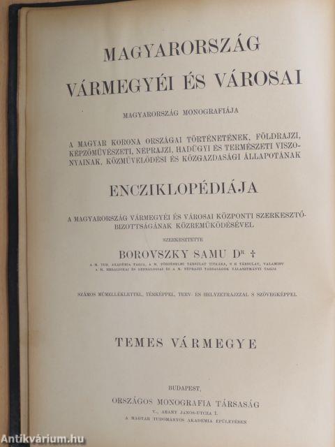 Temes vármegye/Temesvár