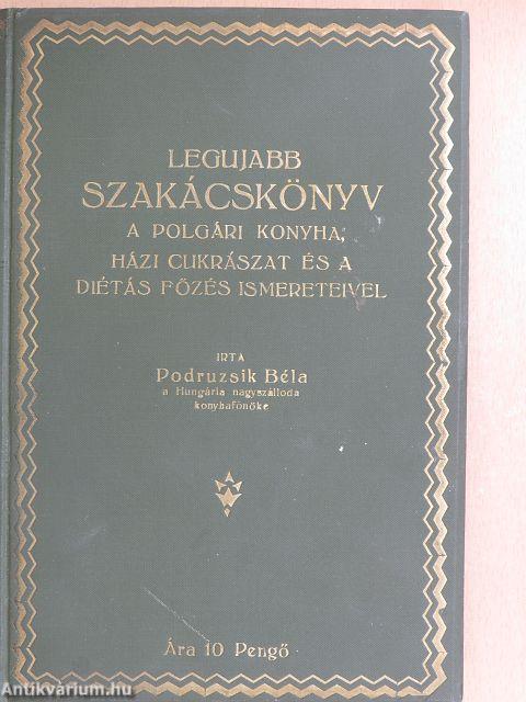 Legujabb szakácskönyv