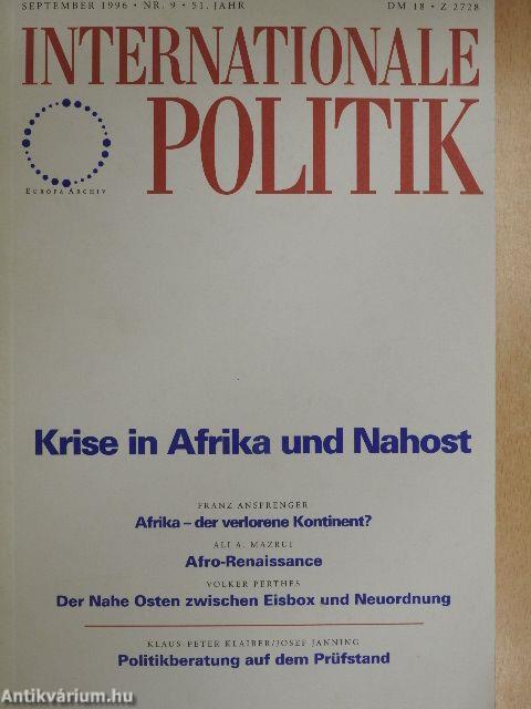 Internationale Politik September 1996