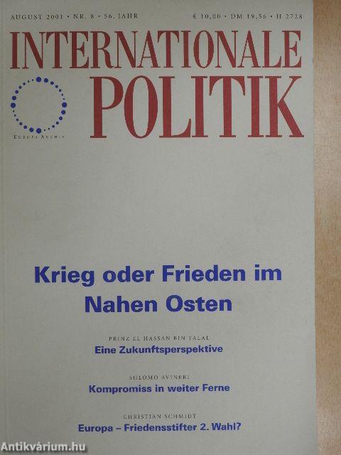 Internationale Politik August 2001