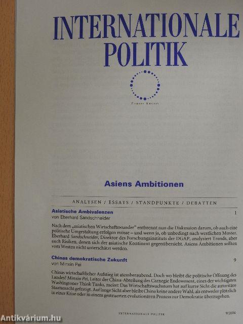 Internationale Politik September 2004