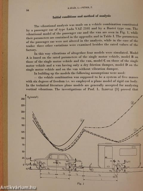 The effect of a trailer in car vibrations (dedikált példány)