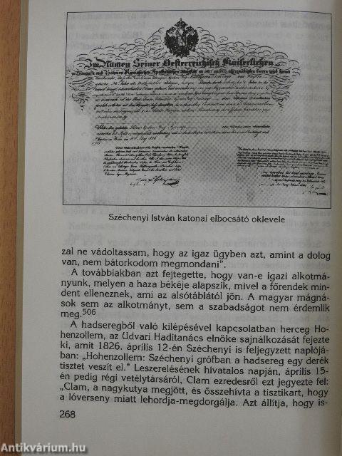 Széchenyi katonaévei