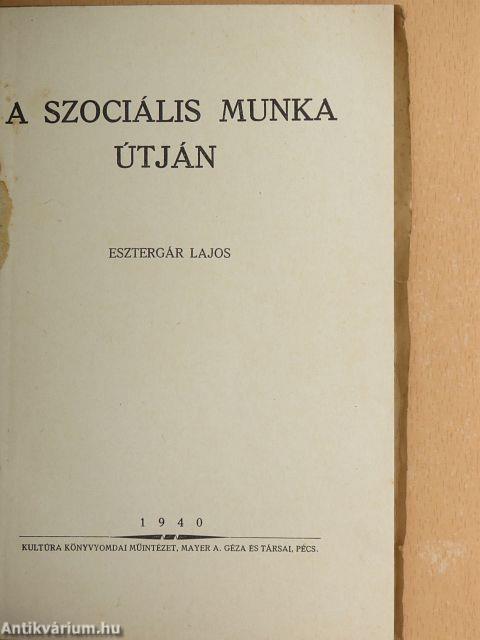 A szociális munka útján