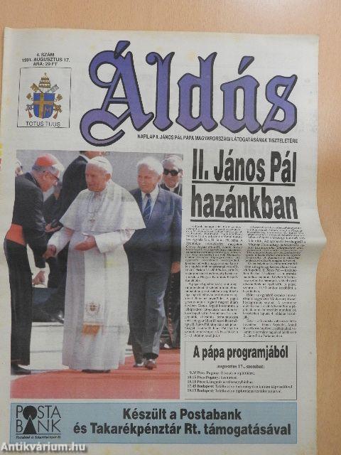 Áldás 1991. augusztus 17.