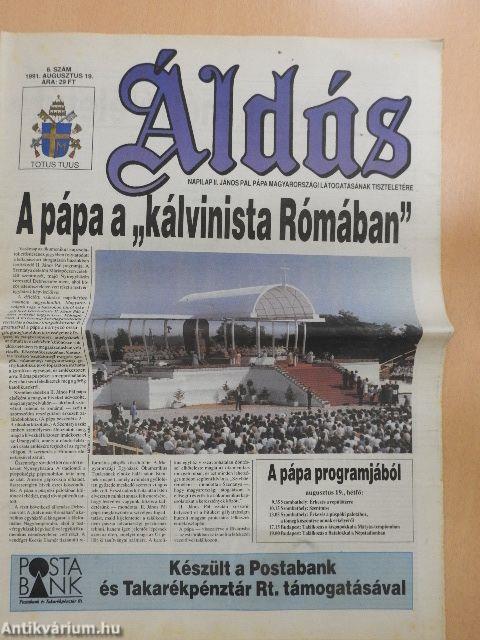 Áldás 1991. augusztus 19.