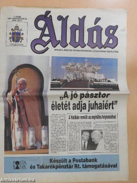 Áldás 1991. augusztus 20.