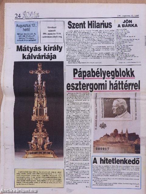 Áldás 1991. augusztus 12.