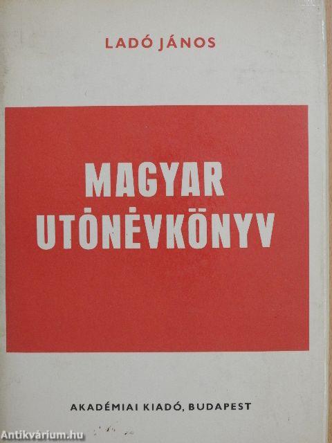 Magyar utónévkönyv