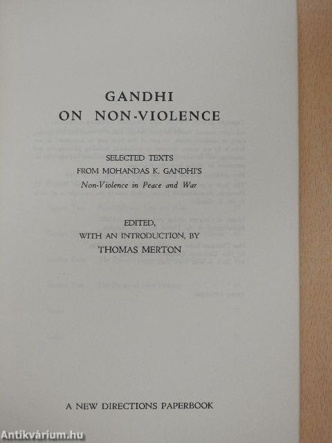 Gandhi on Non-Violence