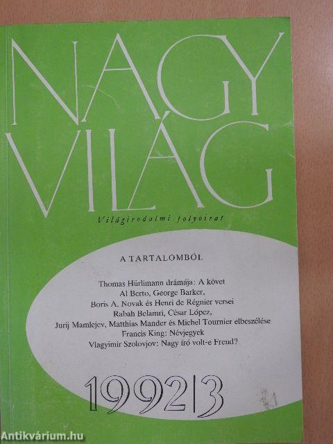 Nagyvilág 1992. március