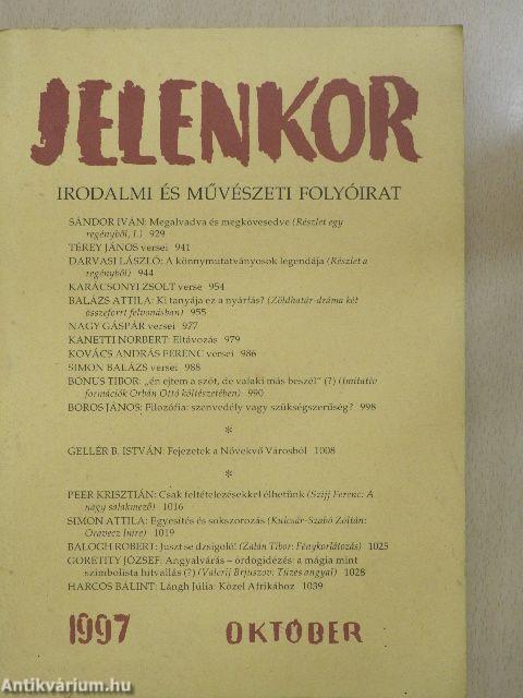 Jelenkor 1997. október