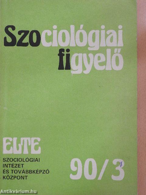 Szociológiai figyelő 1990/3.