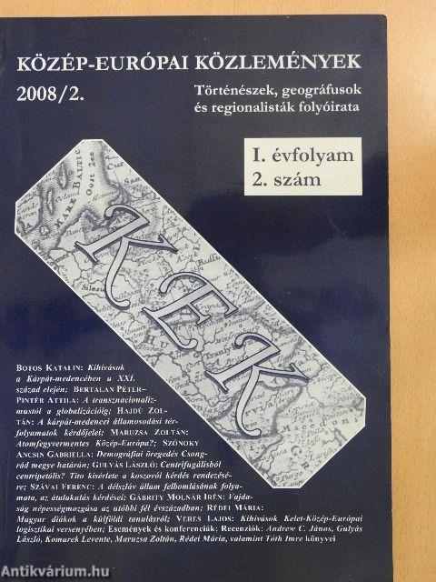 Közép-Európai Közlemények 2008/2.